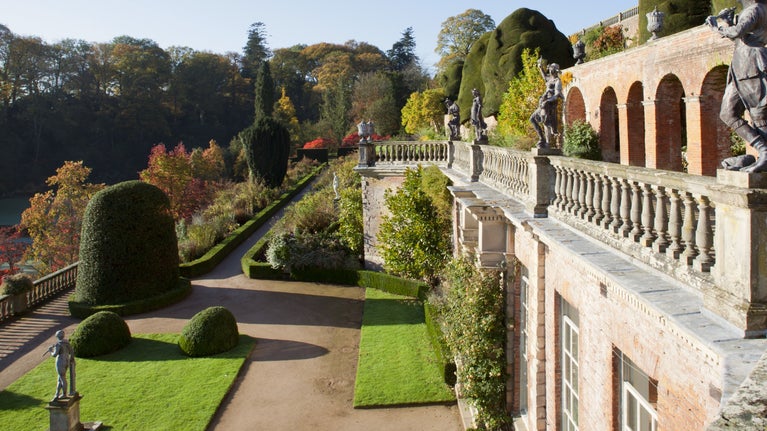 The Orangery Terrace at Powis Castle, Wales